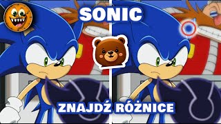 SONIC  ZNAJDŹ RÓŹNICE  POZIOM ŁATWY [upl. by Anaz]