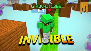 Invisible Portion 💀  Mcpe NG BedWars GamePlay [upl. by Duvall415]