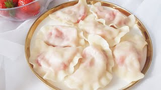 Jak zrobić najlepsze pierogi z truskawkami🍓 Przepis na idealne ciasto na pierogi [upl. by Alban]