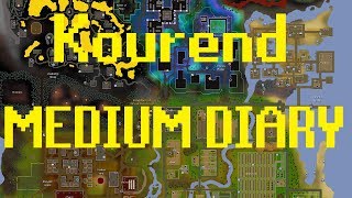 Kourend and Kebos Medium Diary OSRS Guide [upl. by Alyehs771]