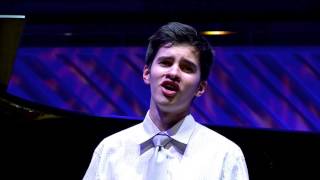 Forrest Nolan  Tenor  2016 National YoungArts Week [upl. by Cad]