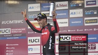 UCI MTB World Cup Albstadt  MMR Factory Racing Team [upl. by Akinohs]