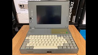 1992 Acorn A4 Laptop  PreRepair Testing [upl. by Emmalee576]