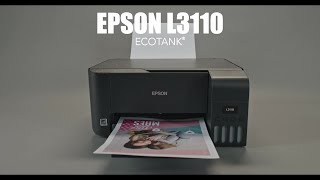 Impresora Epson L3110  Económica y Perfecta para usuarios de hogar [upl. by Eatnoled]