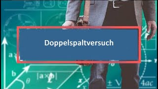 Doppelspaltversuch [upl. by Ahtram]