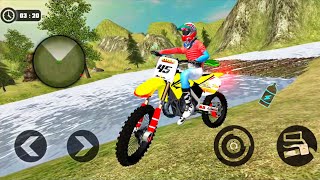 Drive Motorcycle For Offroading  Uphill Offroad Motorbike Rider 🛵🟢 Gameplay 213 √ Flash Simulator [upl. by Teddy]