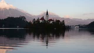 Bled  na torek 29102024  nekaj kratkih video zapisov [upl. by Anirbaz]