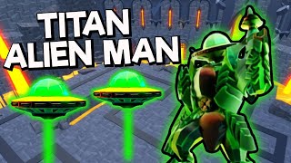 MEGA OP TITAN ALIEN MAN CZY MOŻNA ZAGRAĆ GORZEJ Toilet Tower Defense [upl. by Arolf]