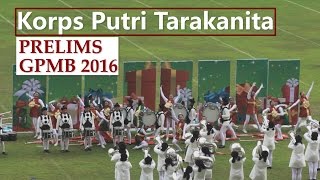 Korps Putri Tarakanita  Prelims FULL multicam GPMB 2016 [upl. by Gibbie]