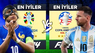 EURO 2024 vs COPA AMERICA  FC 24 [upl. by Ranique]