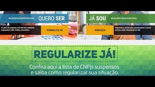 Como regularizar CNPJ MEI Suspenso [upl. by Thetes]