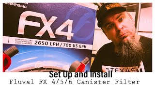 How to Set up and Install Fluval FX 456 Filter [upl. by Acnaiv]