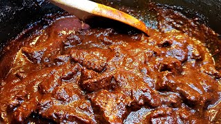 How to cook Chile Con Carne  CHILE COLORADO Recipe [upl. by Kolodgie354]