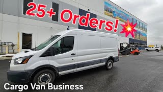 Cargo Van Delivery Business  25 Orders 💥 [upl. by Tayyebeb]