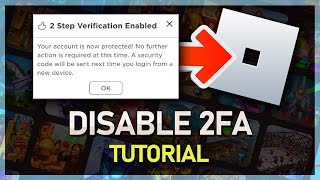 How To Disable 2Step Verification on Roblox [upl. by Enelrahc]