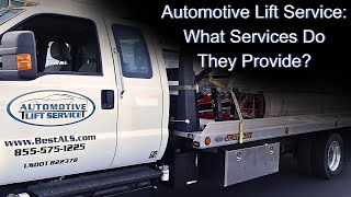 Automotive Lift Service Quality Installation amp Repair You Can Trust [upl. by Eillim]