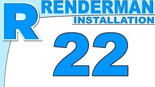 Renderman 22  Installation for Maya Tutorial [upl. by Nitreb]