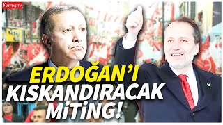 Yeniden Refah Partisinden Karabükte Erdoğanı kıskandıracak miting Fatih Erbakan coşturdu [upl. by Nosnah793]