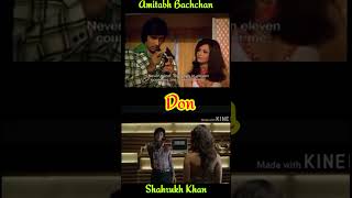 DONAmitabh Bachchan vs Shahrukh Khanblockbusterhindimoviesblockbusterscenesmovieclipssongshort [upl. by Olcott]