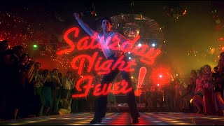 Saturday Night Fever  Bee Gees  You Should be Dancing  John Travolta dance scene in 4k [upl. by Gertie369]