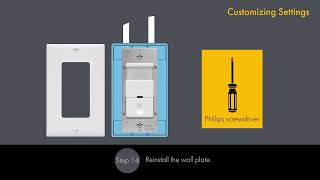 Motion Sensor Light Switch TDOS5 Installation Guide  TOPGREENER [upl. by Aiciled]