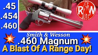 Smith amp Wesson 460 All Calibers A Booming Range Day 🎇 [upl. by Rehpinnej]