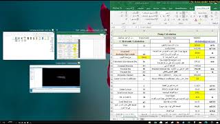 تصميم خطوط الضخ باستخدام علاقة هازن ويليمز و دارسي ويسباخ عن طريق ملف اكسل مبرمج [upl. by Ajnat]
