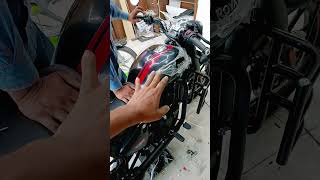 Royal Enfield matte lamination [upl. by Giliana685]