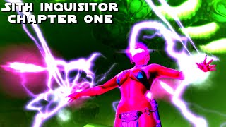 Star Wars The Old Republic  Female Sith Inquisitor  Chapter Three  4K 60FPS [upl. by Sidnee]