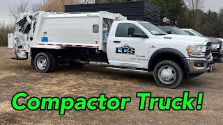 NEW Ram 5500 Garbage Truck  Under CDL Compactor [upl. by Acker435]