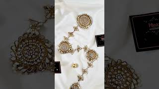 Kundan Embellished Paranda trending viral viralvideo shorts short jewelleryvlog jewelry [upl. by Hook]