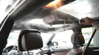 How to Clean Car Headliners with a Steam Cleaner [upl. by Mcnamara118]