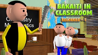 BAKAITI IN CLASSROOM RELOADED1  MSG TOONS Comedy Funny Video [upl. by Notserc565]