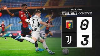 Genoa 03 Juventus  EXTENDED Highlights Serie A  Vlahovic amp Conceição Goals [upl. by Timothea708]