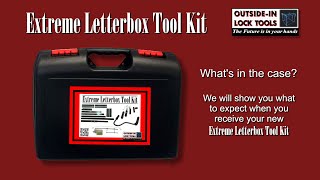 Extreme Letterbox Tool Kit OutsideIn Lock Tools [upl. by Marlowe684]