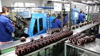 Automatic Washing Machine Motor Production Line Suzhou Smart Motor Equipment Manufacturing Co Ltd [upl. by Ecnadnac]