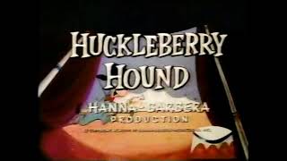 The Huckleberry Hound Show Closing Credits USA Cartoon Express 1990 [upl. by Rainer547]