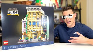 LEGO 10278 Modular Police Station Review 2021 [upl. by Ahsim]