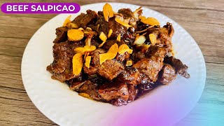 BEEF SALPICAOSUPER EASY BEEF RECIPE 4K [upl. by Asilam]