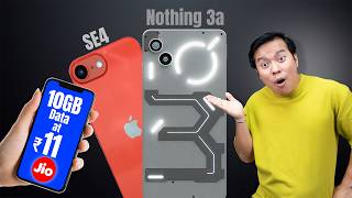 Nothing phone 3a is here  iPhone SE4  Jio 10GB Data Rs11  Realme UI 60 Updates iQOO Neo 10 [upl. by Aikrahs126]