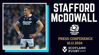 Stafford McDowall on emotional Scotland anthem and Tom Jordans incredible journey [upl. by Martino]