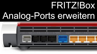 AVM FRITZBox  AnalogPorts erweitern via ATA [upl. by Henarat]