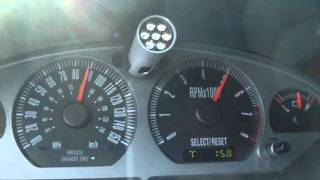 2004 Mustang Mach 1  ProCharger 30120 Speedometer [upl. by Herve]