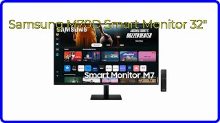 BEWERTUNG 2024 Samsung M70D Smart Monitor 32quot WESENTLICHE Einzelheiten [upl. by Daryl]