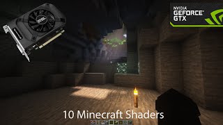 Minecraft on GTX 1050Ti  10 Shaders Tested [upl. by Herriott]