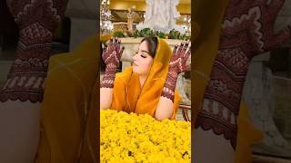 Actor quotArisha Razi Khanquot Mehndi Appointment from Kashees Parlour 2024 arisharazikhan [upl. by Elleral]