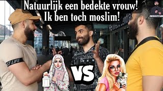 Hebben de MANNEN liever een VROUW met HIJAB bedekking of zonder🧐 [upl. by Nidya704]