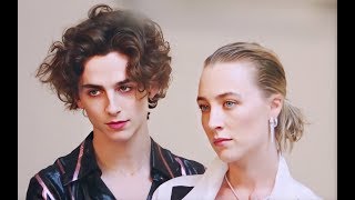 Timothée Chalamet amp Saoirse Ronan Entertainment Weekly InterviewBTS [upl. by Othe40]