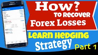 Part 1 Forex How to recover Trading losses on Robot EA Hedging Martingale trade  Tagalog [upl. by Inor141]