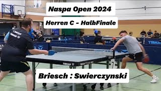 Naspa Open 2024 Herren C  HalbFinale LBriesch1577TTR  SSwierczynski1580TTR [upl. by Cletis]